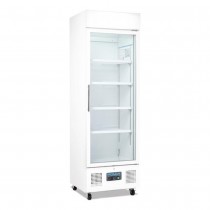 Nevera expositora con puerta de cristal de 368 litros Polar DM076