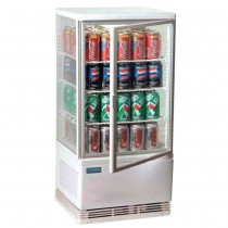 Vitrina expositora refrigerada Vertical blanca Polar 70 litros G619