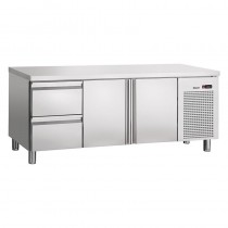 Mesa refrigerada saladette S2T2-150 Bartscher 110855 - Pepebar Mesa refrigerada saladette S2T2-150 Bartscher 110855 - Catálogo Bajo mostrador y mesas