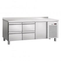 Mesa fría refrigerada S4T1-150 MA Bartscher 110856MA - Pepebar Mesa fría refrigerada S4T1-150 MA Bartscher 110856MA - Catálogo Bajo mostrador y mesas
