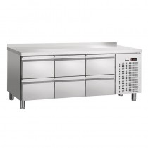 Mesa fría refrigerada S6-150 MA Bartscher 110857MA - Pepebar Mesa fría refrigerada S6-150 MA Bartscher 110857MA - Catálogo Bajo mostrador y mesas