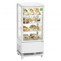 Vitrina expositora refrigeradora 86 litros Bartscher 700678G - Pepebar Vitrina expositora refrigeradora 86 litros Bartscher 700678G - Catálogo Nevera expositora