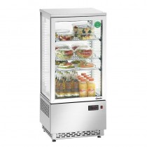 Mini Vitrina expositora refrigerada 78 litros AI Bartscher 700478G - Pepebar Mini Vitrina expositora refrigerada 78 litros AI Bartscher 700478G - Catálogo Nevera expositora