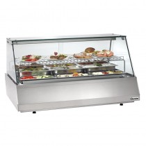 Vitrina expositora refrigerada 3/1 GN, plana Bartscher 406056