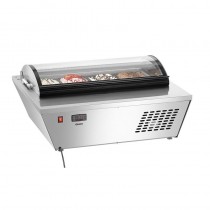 Vitrina expositora de helados 4x6,5L-R Bartscher 700228 - Pepebar Vitrina expositora de helados 4x6,5L-R Bartscher 700228 - Catálogo Expositor refrigerado