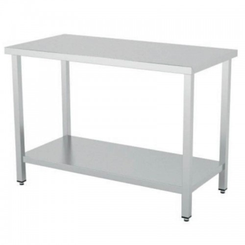 Comprar Mesa de acero inox ECO fondo 700 con estante. Varios anchos ECO071 en Pepebar