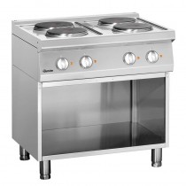 Cocina eléctrica 4 fuegos fondo 700mm Bartscher 286104 - Pepebar Cocina eléctrica 4 fuegos fondo 700mm Bartscher 286104 - Catálogo Cocinas Industriales