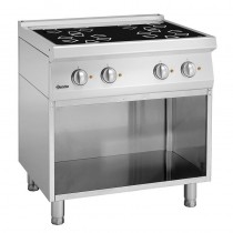 Cocina de vitro 4 placas industrial Bartscher 287420 - Pepebar Cocina de vitro 4 placas industrial Bartscher 287420 - Catálogo Cocinas Industriales