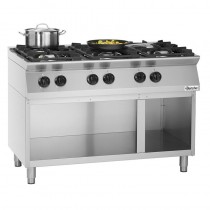Cocina industrial a gas 6 fogones Bartscher 1582101 - Pepebar Cocina industrial a gas 6 fogones Bartscher 1582101 - Catálogo Cocinas industriales a gas
