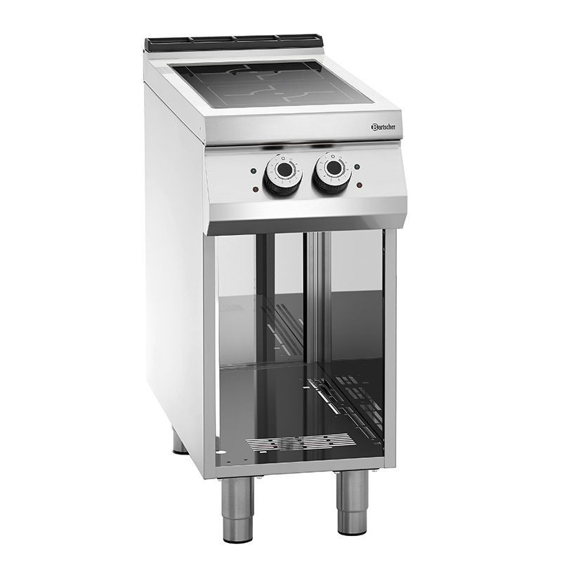 ▷Cocinas Industriales ⚡Cocina de inducción de 2 fuegos acero inox Bartscher  296318⚡ Mejor precio!