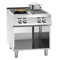 Cocina eléctrica de mueble 4 placas fondo 900mm Bartscher 296215 - Pepebar Cocina eléctrica de mueble 4 placas fondo 900mm Bartscher 296215 - Catálogo Cocinas industriales con horno
