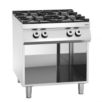 Cocina a gas industrial 4 fogones fondo 900mm Bartscher 2951131 - Pepebar Cocina a gas industrial 4 fogones fondo 900mm Bartscher 2951131 - Catálogo Cocinas industriales a gas