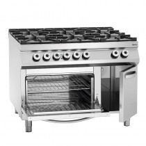 Cocina industrial de 6 fogones horno y almacenamiento Bartscher 2952481 - Pepebar Cocina industrial de 6 fogones horno y almacenamiento Bartscher 2952481 - Catálogo Cocinas industriales con horno