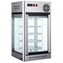 Vitrina refrigerada giratoria Eutron 4 estantes RTW-108L