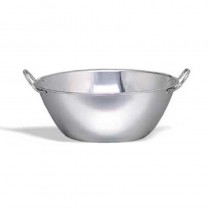 Caldero con fondo plano Pujadas- Varias medidas: 30 a 70 P307030 - Pepebar Caldero con fondo plano Pujadas- Varias medidas: 30 a 70 P307030 - Catálogo Bols de acero inoxidable
