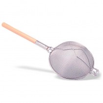 Colador doble de malla en acero inoxidable Pujadasreforzado 35 cm P375035 - Pepebar Colador doble de malla en acero inoxidable Pujadasreforzado 35 cm P375035 - Catálogo Coladores y escurridores