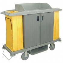 Carrito de limpieza con puertas Bolero Jantex DL012