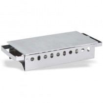Calentador de sobremesa para platos y bandejas de 2 quemadores P962002 - Pepebar Calentador de sobremesa para platos y bandejas de 2 quemadores P962002 - Catálogo Calienta platos
