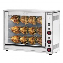 Asador de pollos eléctrico 3 espadas 12 pollos Bartscher 215037 - Pepebar Asador de pollos eléctrico 3 espadas 12 pollos Bartscher 215037 - Catálogo Asador de pollos 3 espadas
