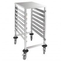 Carrito de almacenamiento Vogue GG498 - Pepebar Carrito de almacenamiento Vogue GG498 - Catálogo Carros acero inoxidable