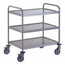 Carro servicio Tournus 3 bandejas GL886 - Pepebar Carro servicio Tournus 3 bandejas GL886 - Catálogo Carros acero inoxidable