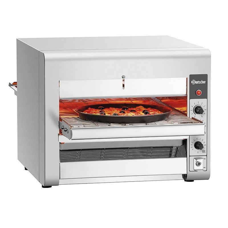 TOP VENTAS Horno de cinta para pizzas 1200w Bartscher 2002200 | Mejor  precio en PepeBar.com