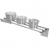 Estantería tubular de acero inoxidable Vogue CD551 - Pepebar Estantería tubular de acero inoxidable Vogue CD551