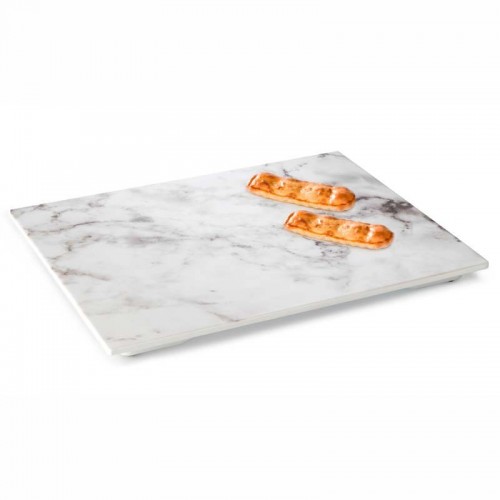 Comprar Soporte rectangular presentación efecto mármol 530 x 325 mm Pujadas P22695 en Pepebar