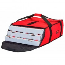 Bolsa de pizza de Poliester grueso 44,5 x 51 x 19 cm rojo o negro GBP318 Cambro