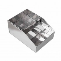 TOP VENTAS Escurridor de churros perforado de acero inoxidable 600X500X80mm  Inhospan ESCP60