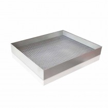 Escurridor de churros perforado de acero inoxidable 800X500X80mm Inhospan ESCL80 - Pepebar Escurridor de churros perforado de acero inoxidable 800X500X80mm Inhospan ESCL80 - Catálogo Coladores y escurridores