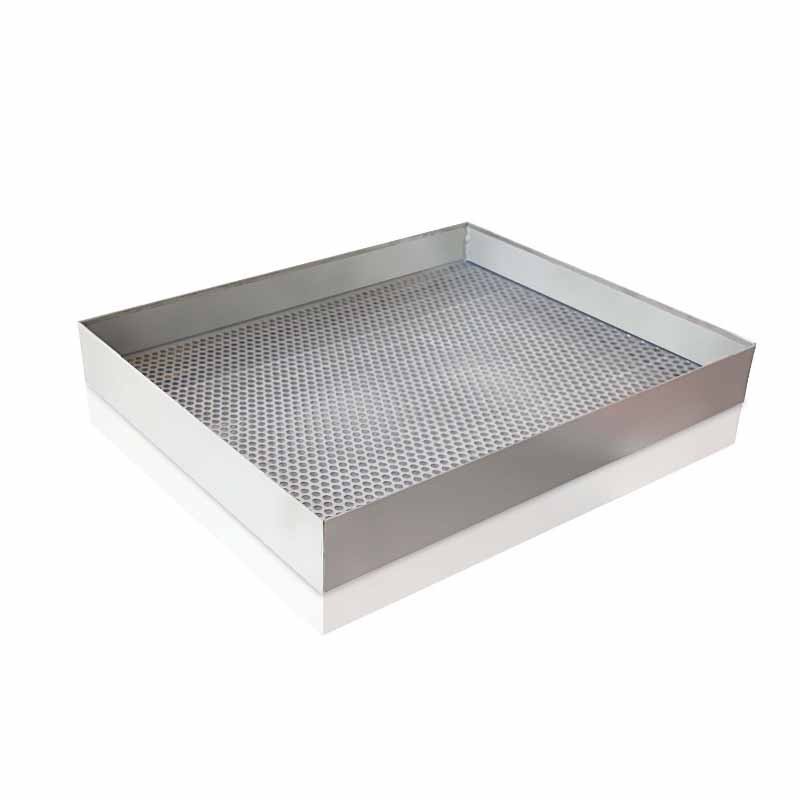 Escurridor de acero inox para platos 500mm