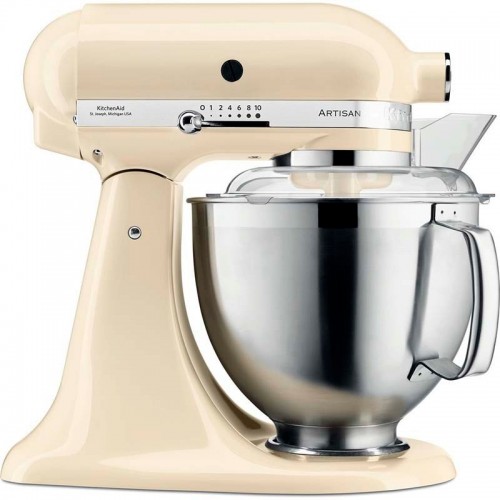 Comprar KitchenAid Artisan 5KSM185PSEAC Crema 4.8 litros en Pepebar