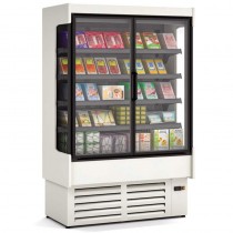 Vitrina expositora mural con puertas fondo 653 mm. Varias opciones de ancho y color - Pepebar Vitrina expositora mural con puertas fondo 653 mm. Varias opciones de ancho y color - Catálogo Vitrinas refrigeradas