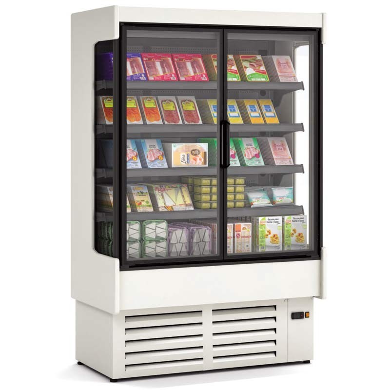 Vitrina expositora mural con puertas fondo 654 mm. Varias opciones de ancho y color Comprar Vitrina expositora mural con puertas fondo 654 mm. Varias opciones de ancho y color en Pepebar