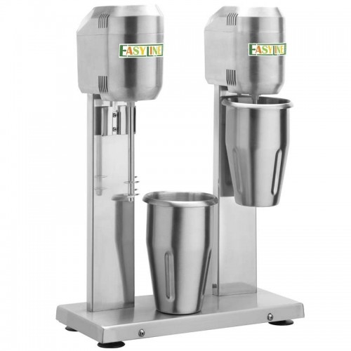 Comprar Batidora de bebidas doble 0,8 + 0,8 Litros de acero inox Fimar DMB20 en Pepebar