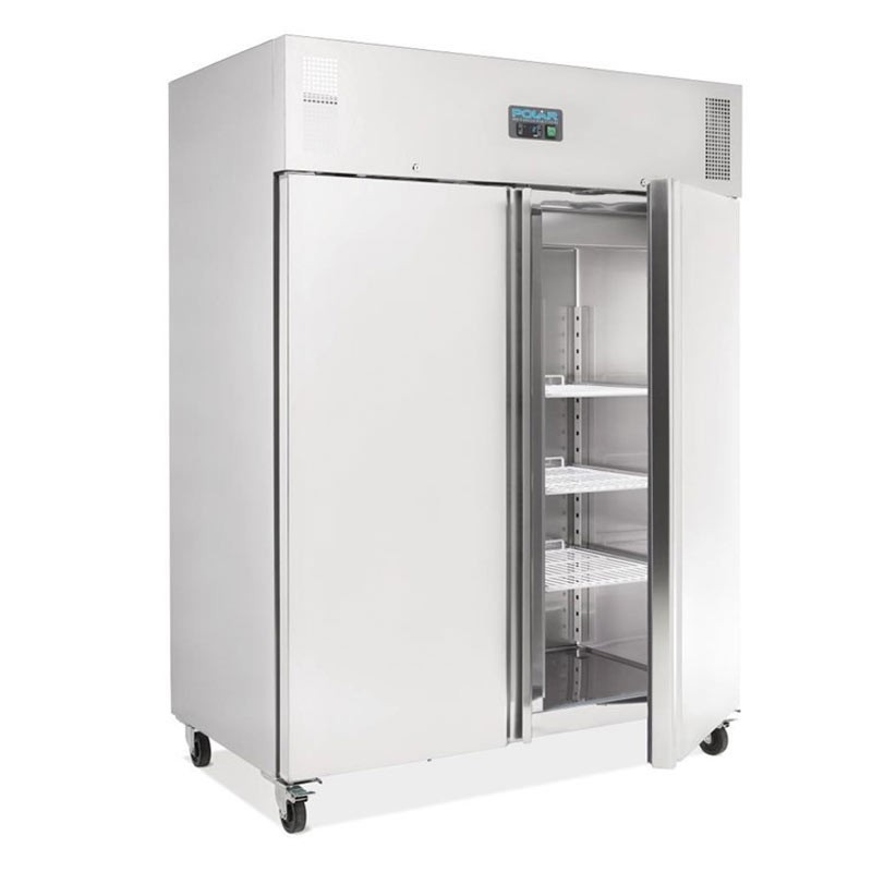 Comprar Congelador Profesional doble de acero inoxidable 1300 litros Polar U635 en Pepebar