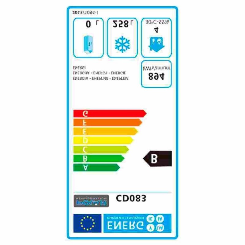 Comprar Congelador industrial acero inoxidable 1850 mm de alto Polar CD083 en Pepebar