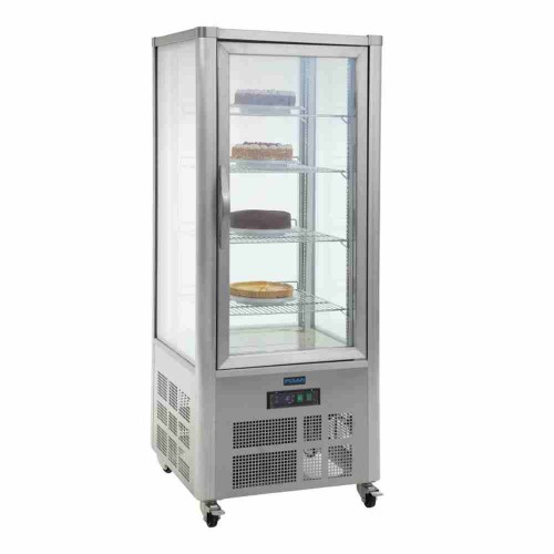 Comprar Vitrina refrigerada vertical acero inoxidable 400 litros Polar GD881 en Pepebar