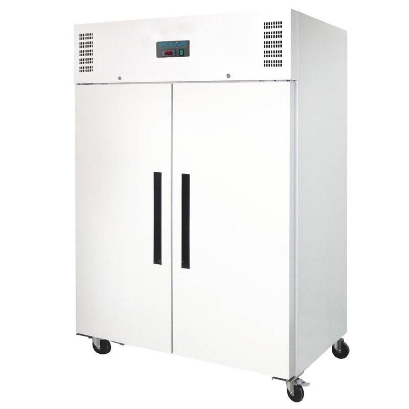 Comprar Armario Refrigerador Gastronorm doble puerta blanco 1200 litros Polar CC663 en Pepebar
