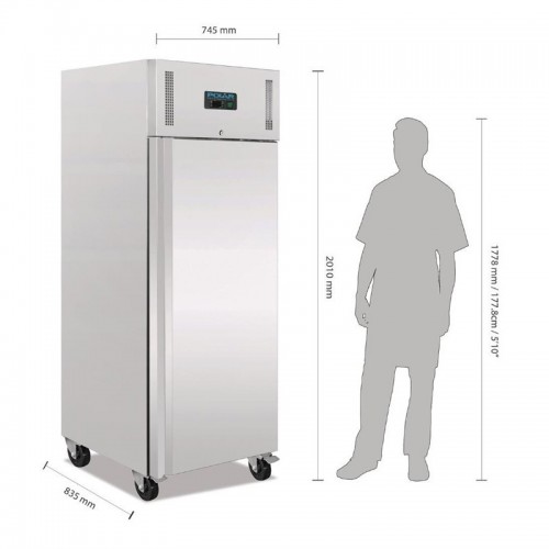 Comprar Nevera armario profesional Gastronorm 650 litros Polar U632 en Pepebar