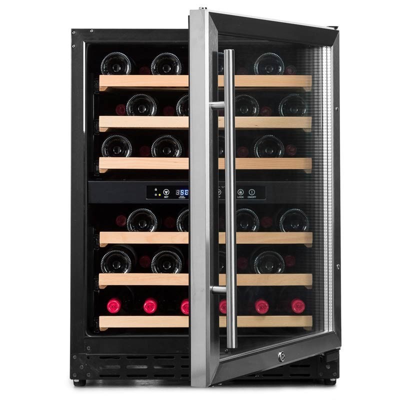 Comprar Vinoteca encastrable doble zona temperatura 50 botellas 50GC 2T en Pepebar