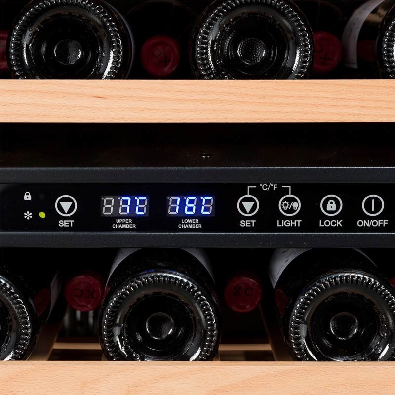 Comprar Vinoteca encastrable doble zona temperatura 50 botellas 50GC 2T en Pepebar