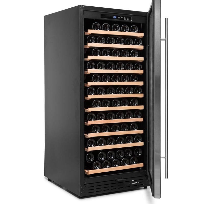 Comprar Vinoteca 110 botellas 110 GC 1T Inox en Pepebar