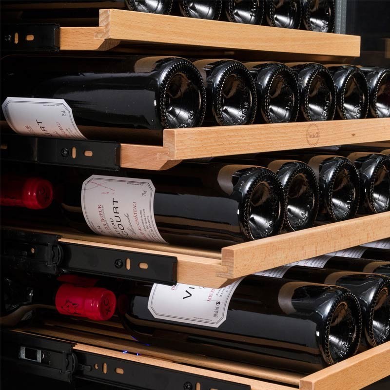 Vinoteca doble zona temperatura 168GC 2T Negro Comprar Vinoteca doble zona temperatura 168GC 2T Negro en Pepebar