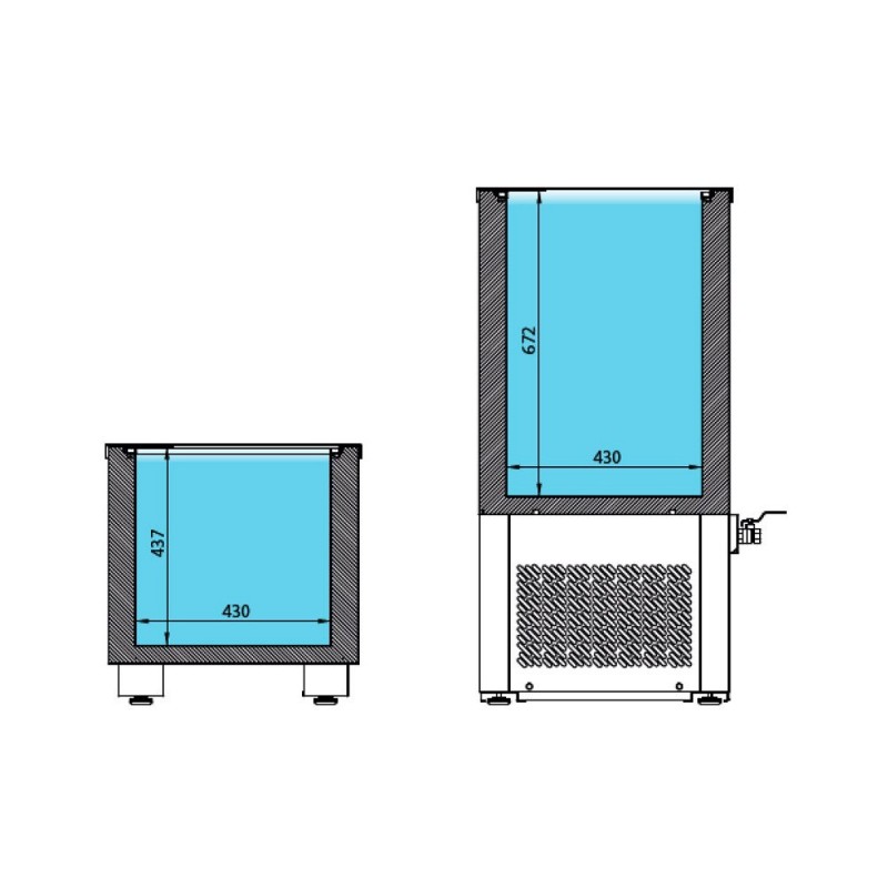 Comprar Enfriador de agua industrial 100 litros Infrico TA100 en Pepebar