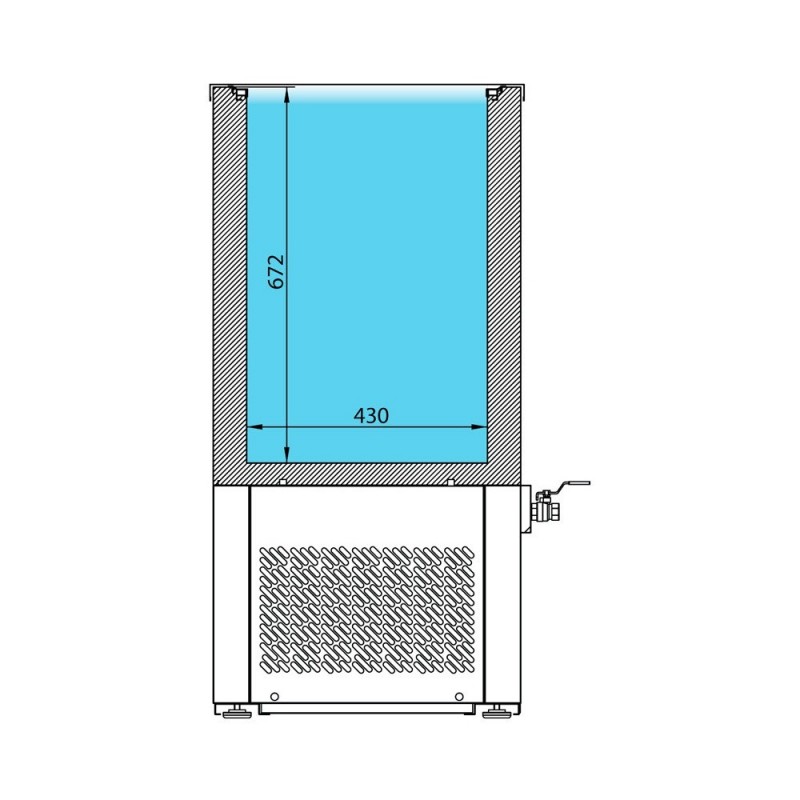 Comprar Enfriador de agua industrial 180 litros Infrico TA180 en Pepebar