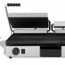 Grill Milan Toast doble con superficies acanaladas 16050 - Pepebar Grill Milan Toast doble con superficies acanaladas 16050 - Catálogo Plancha de cocina doble