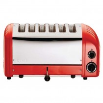 Tostadora Dualit Vario 6 ranuras roja - Pepebar Tostadora Dualit Vario 6 ranuras roja - Catálogo Tostadoras Industriales de pan
