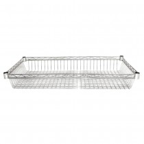 Cesta cromada Vogue 457mm ancho 2 ud.  Y495